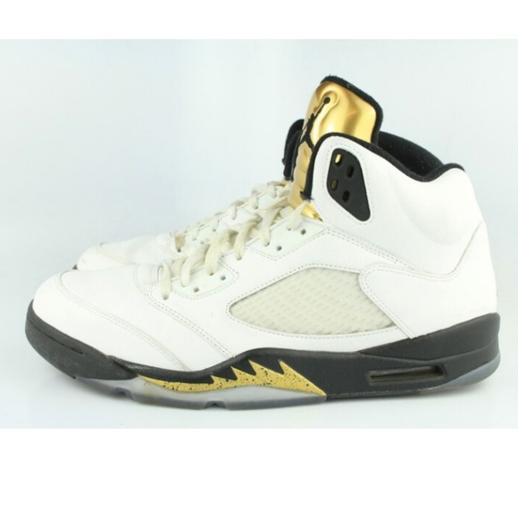 2016 JORDAN RETRO 5 OLYMPIC 13 (USED) - Picture 3 of 6